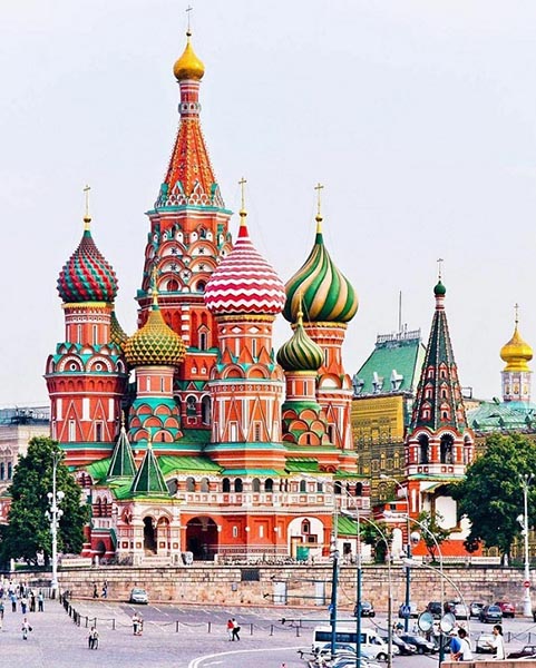 کلیسای جامع سنت باسیل مسکو